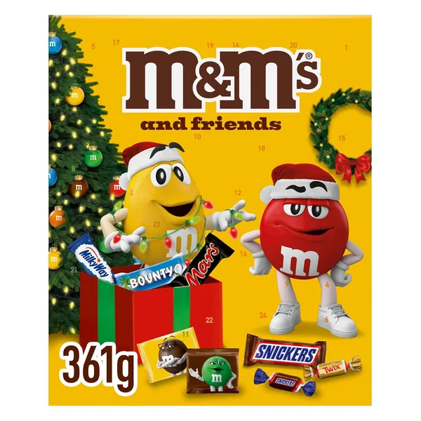 M&M's & Friends - Adventskalender - 361 g